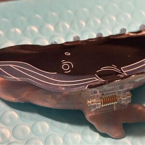 Black Whale Hair Claw Clip specialty